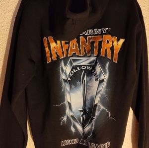 Men's U.S. Army Infantry Hoodie sz M